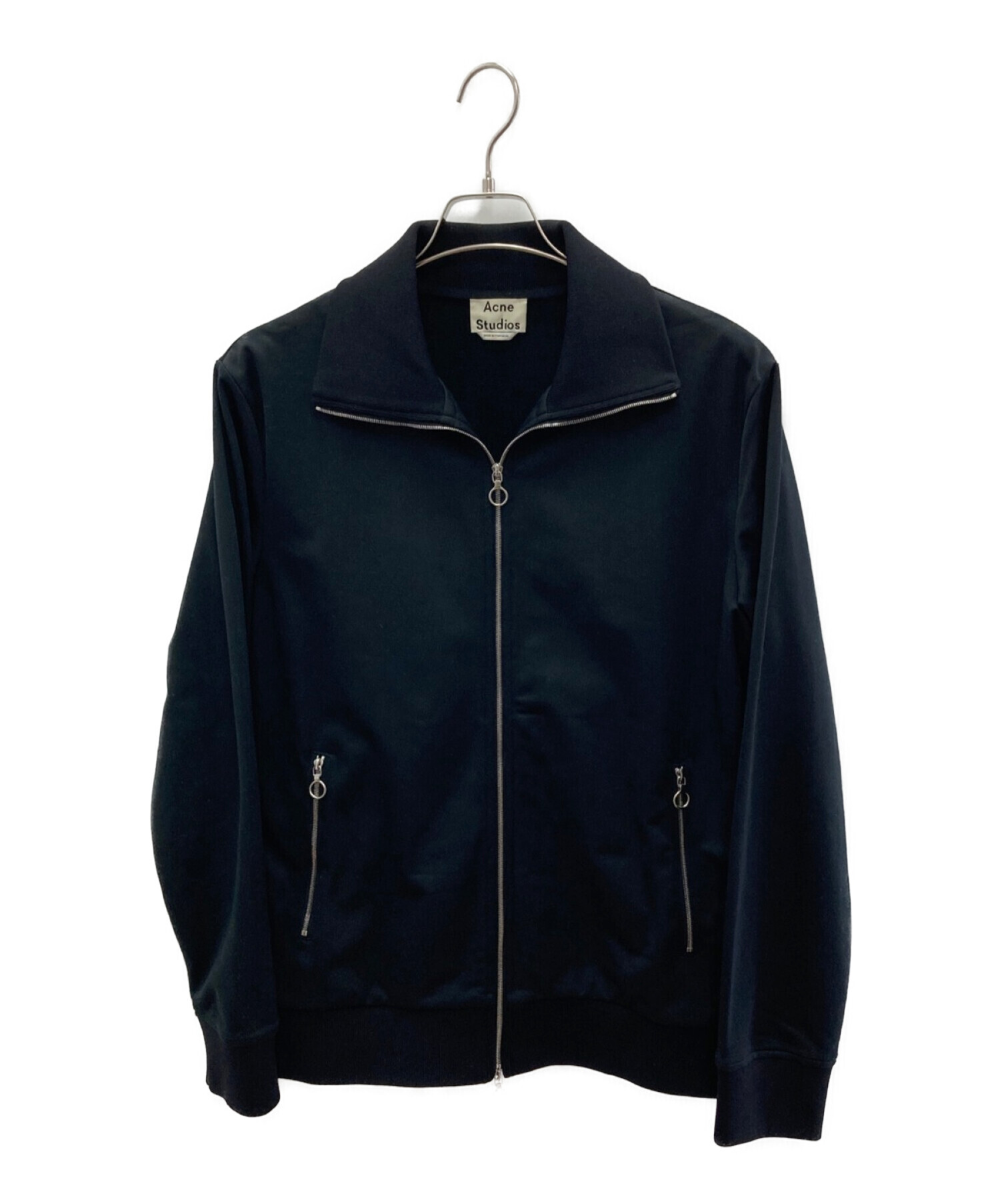 ACNE STUDIOS (アクネストゥディオズ) リングジップトラックジャケット ブラック サイズ:S