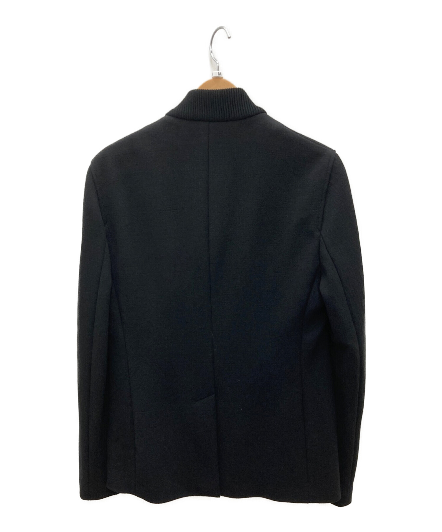 EMPORIO ARMANI (エンポリオアルマーニ) スタンドカラージャケット ブラック サイズ:48