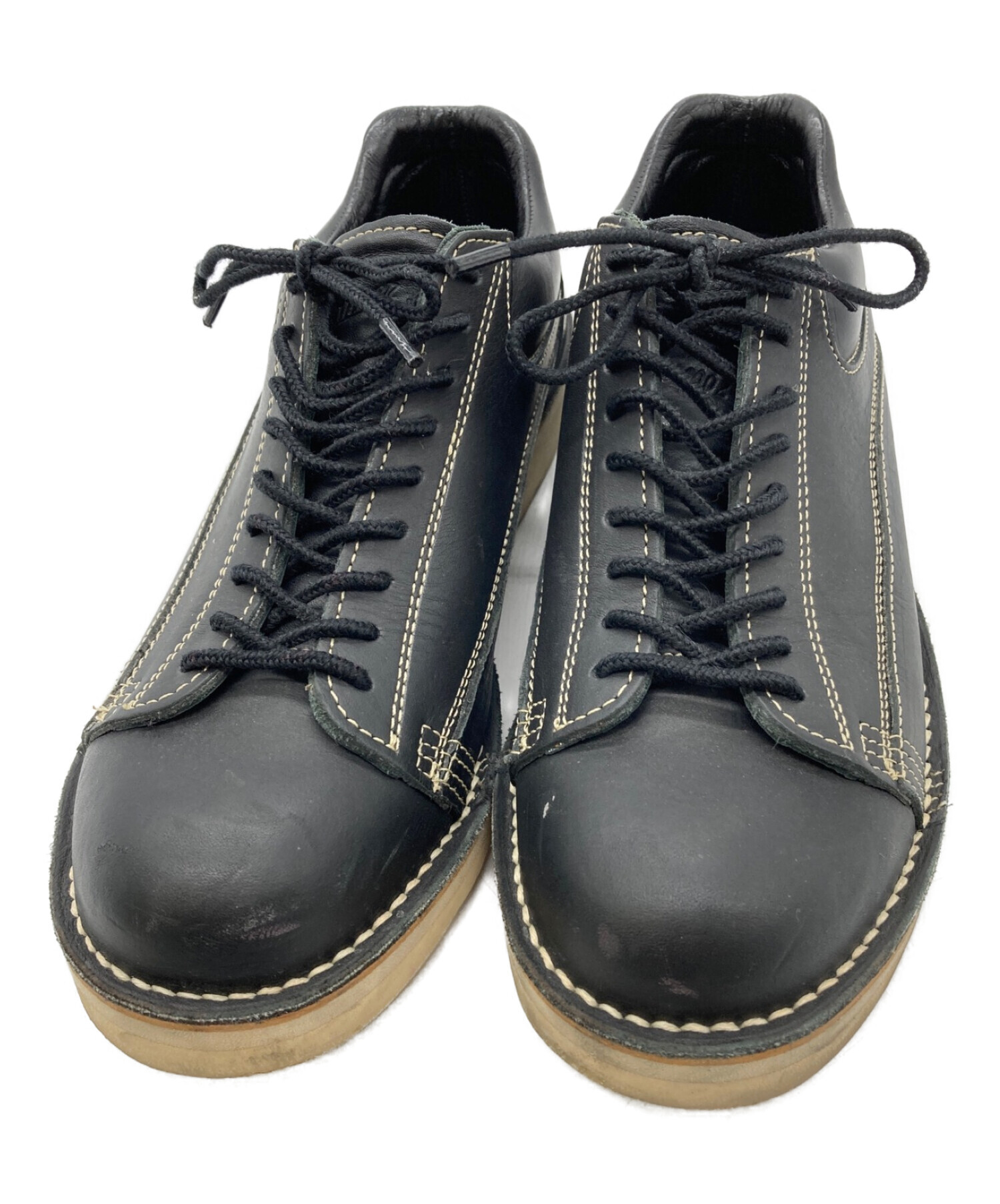 中古・古着通販】Danner (ダナー) レザースニーカー ブラック サイズ:8