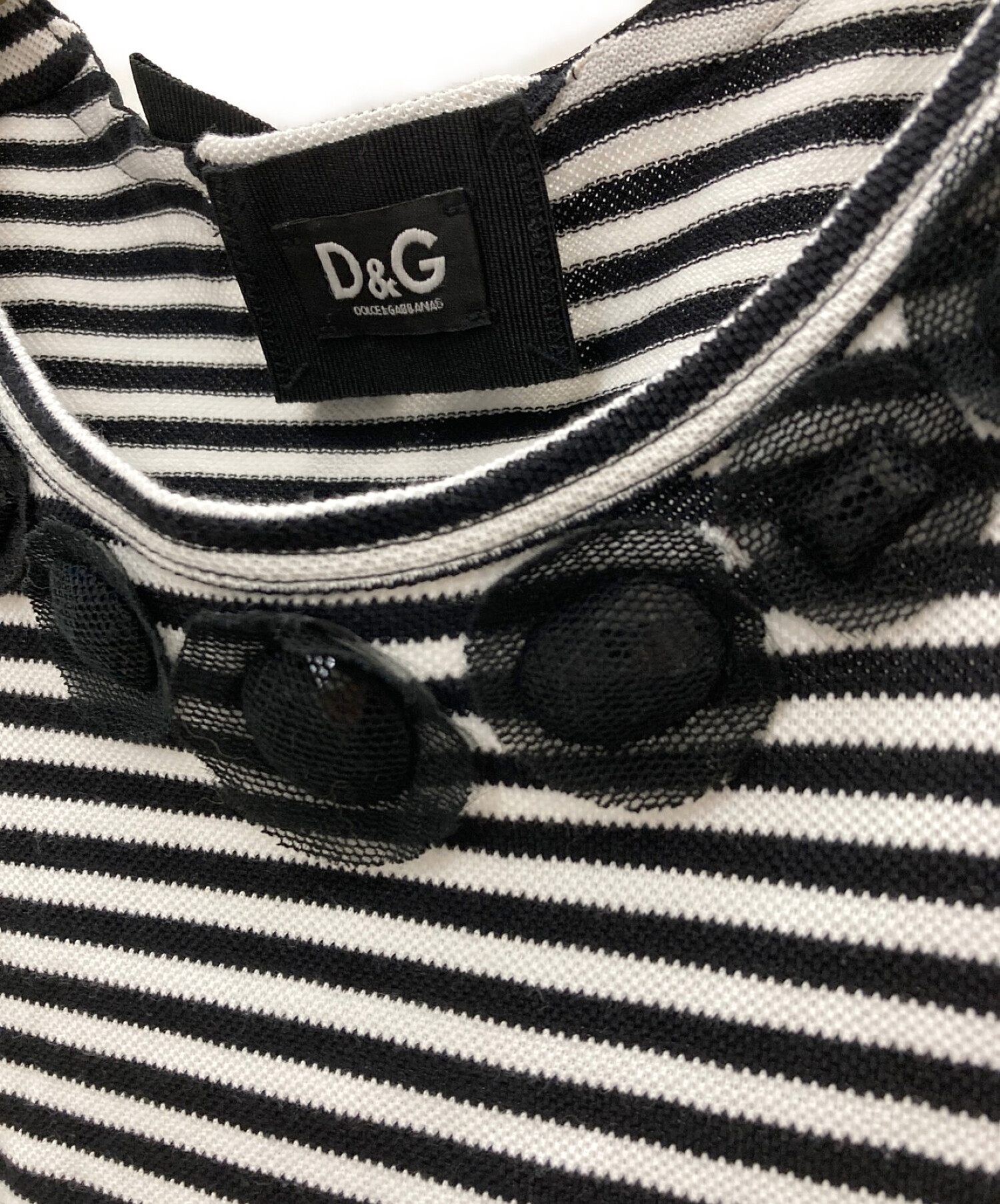 中古・古着通販】DOLCE & GABBANA (ドルチェ＆ガッバーナ) ボーダー