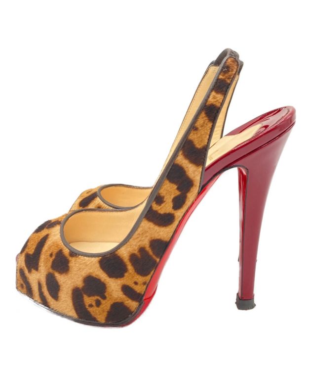 中古・古着通販】Christian Louboutin (クリスチャン・ルブタン) ヒールパンプス ベージュ サイズ:34｜ブランド・古着通販  トレファク公式【TREFAC FASHION】スマホサイト