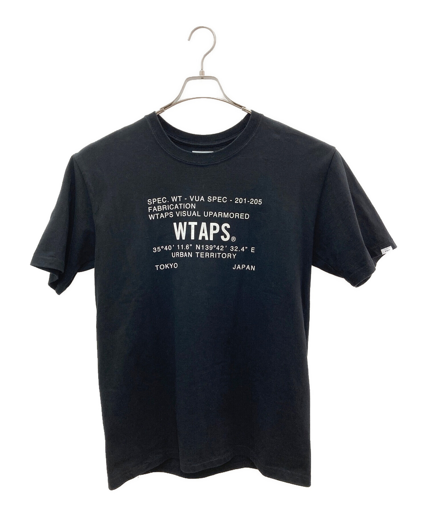 中古・古着通販】WTAPS (ダブルタップス) プリントTシャツ ブラック