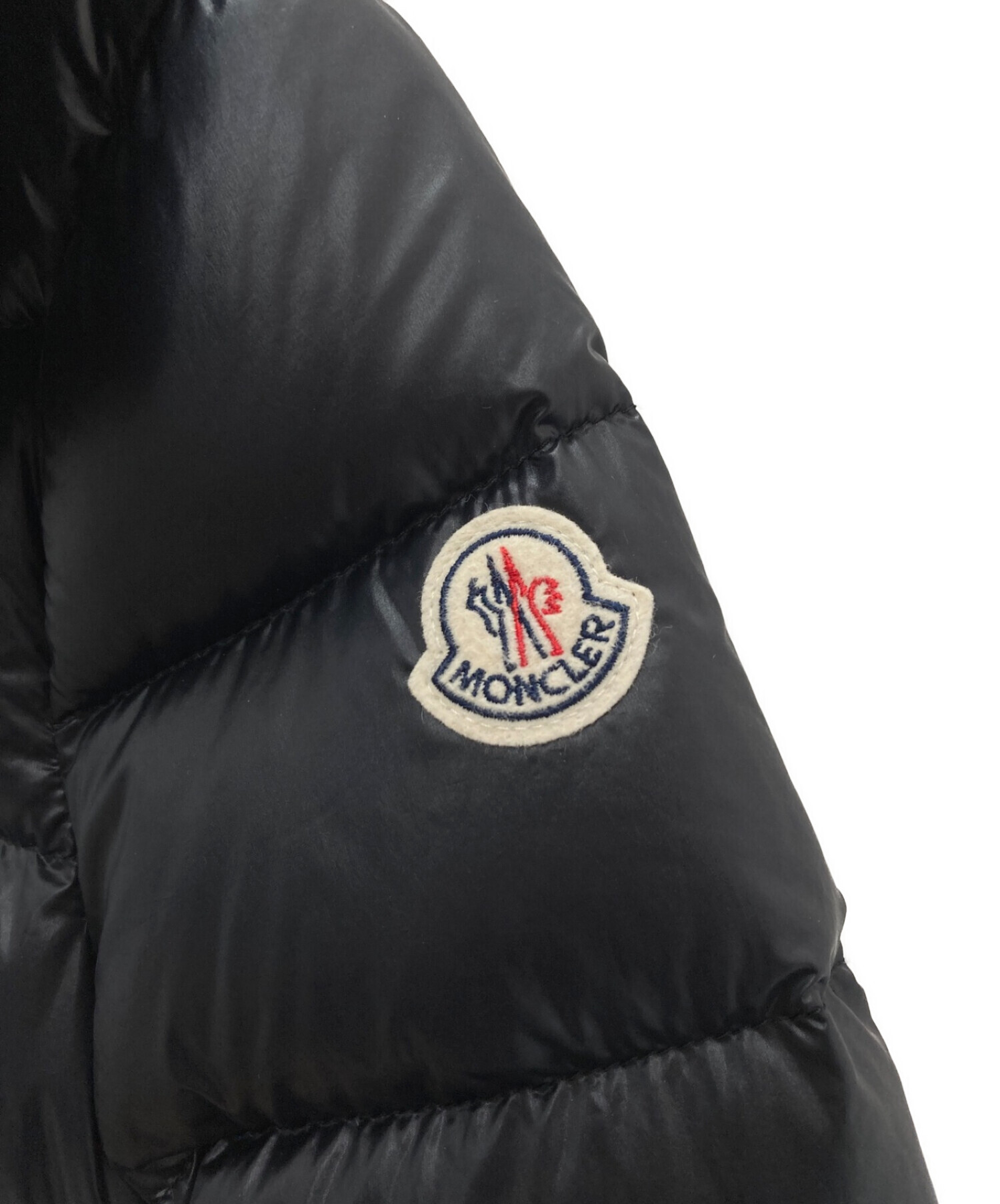 中古・古着通販】MONCLER (モンクレール) ダウンジャケット ブラック