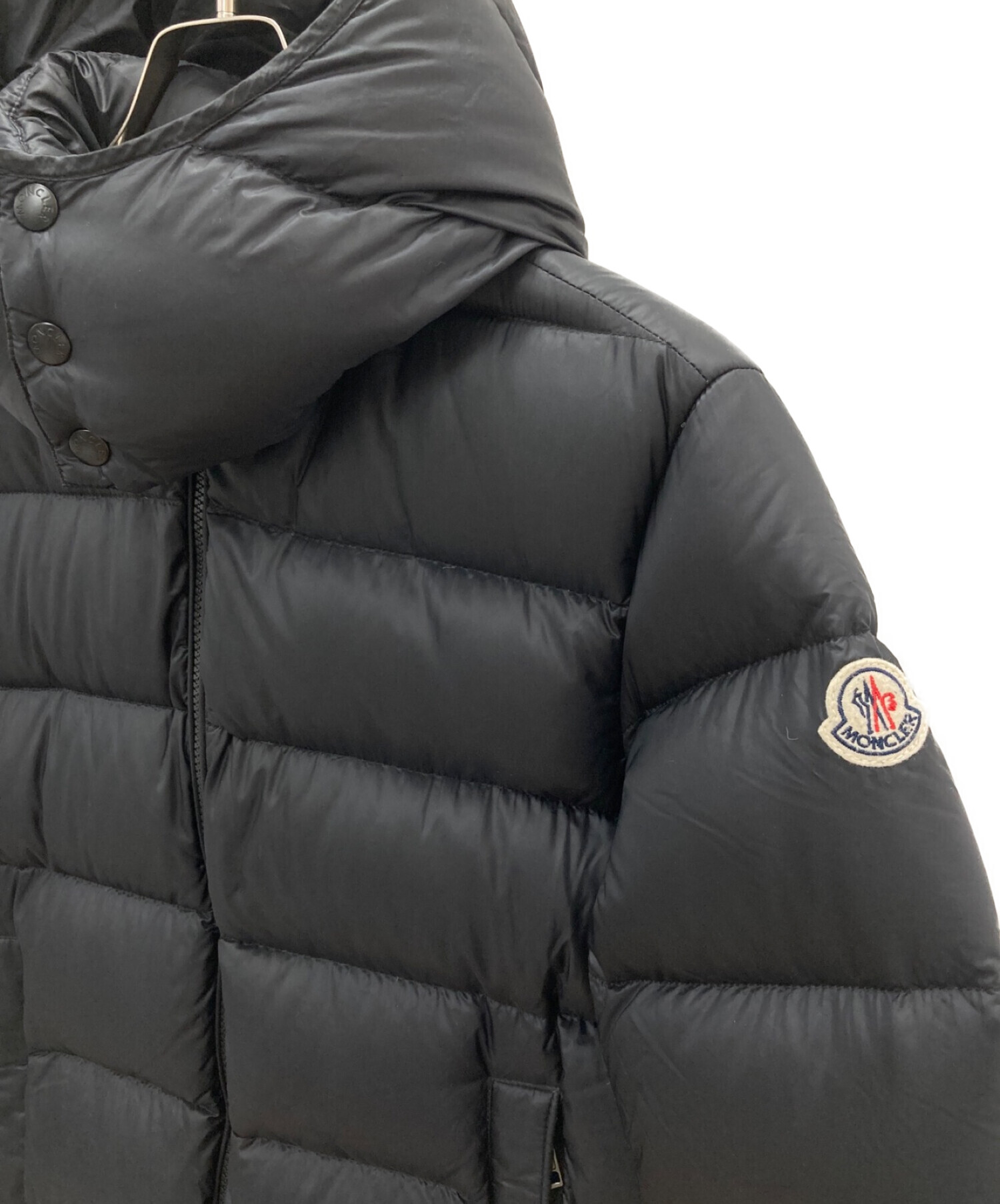 中古・古着通販】MONCLER (モンクレール) ダウンジャケット ブラック