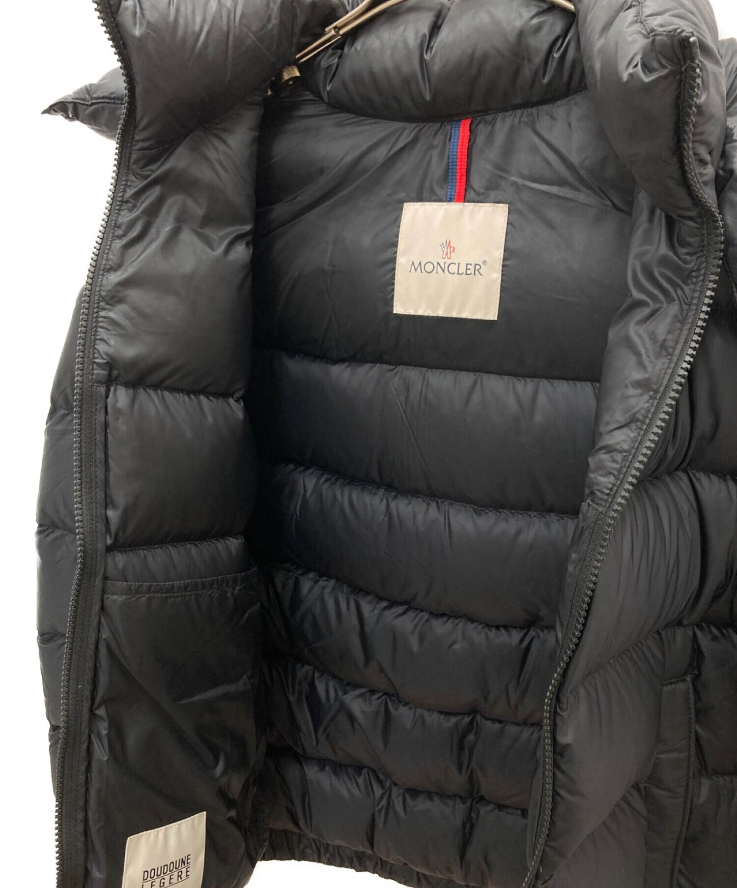 中古・古着通販】MONCLER (モンクレール) ダウンジャケット ブラック