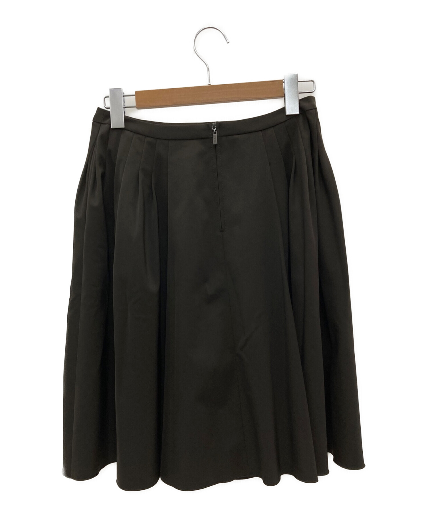 【未使用】フォクシー スカート素材薄手のウール毛100%