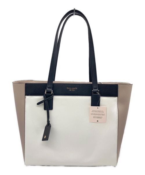 中古・古着通販】Kate Spade (ケイトスペード) トートバッグ ホワイト×ベージュ｜ブランド・古着通販 トレファク公式【TREFAC  FASHION】スマホサイト