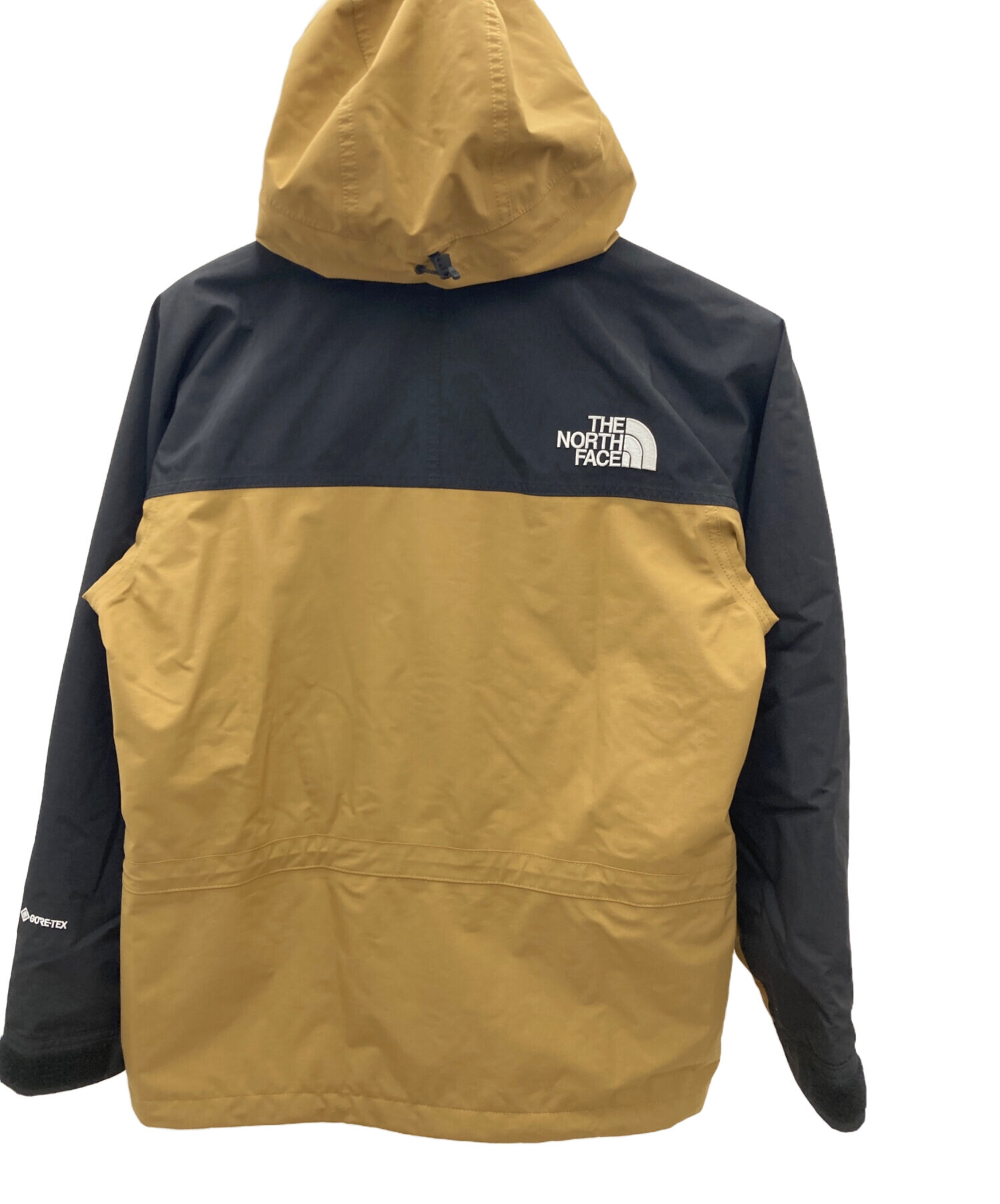 THE NORTH FACE (ザ ノース フェイス) マウンテンライトジャケット ブラウン×ブラック サイズ:S