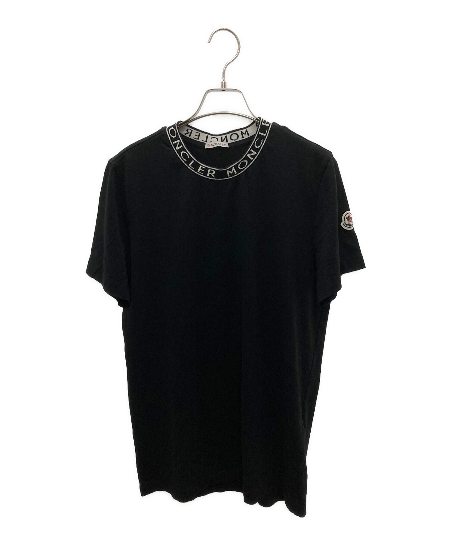 中古・古着通販】MONCLER (モンクレール) 半袖Tシャツ ブラック サイズ:XS｜ブランド・古着通販 トレファク公式【TREFAC  FASHION】スマホサイト