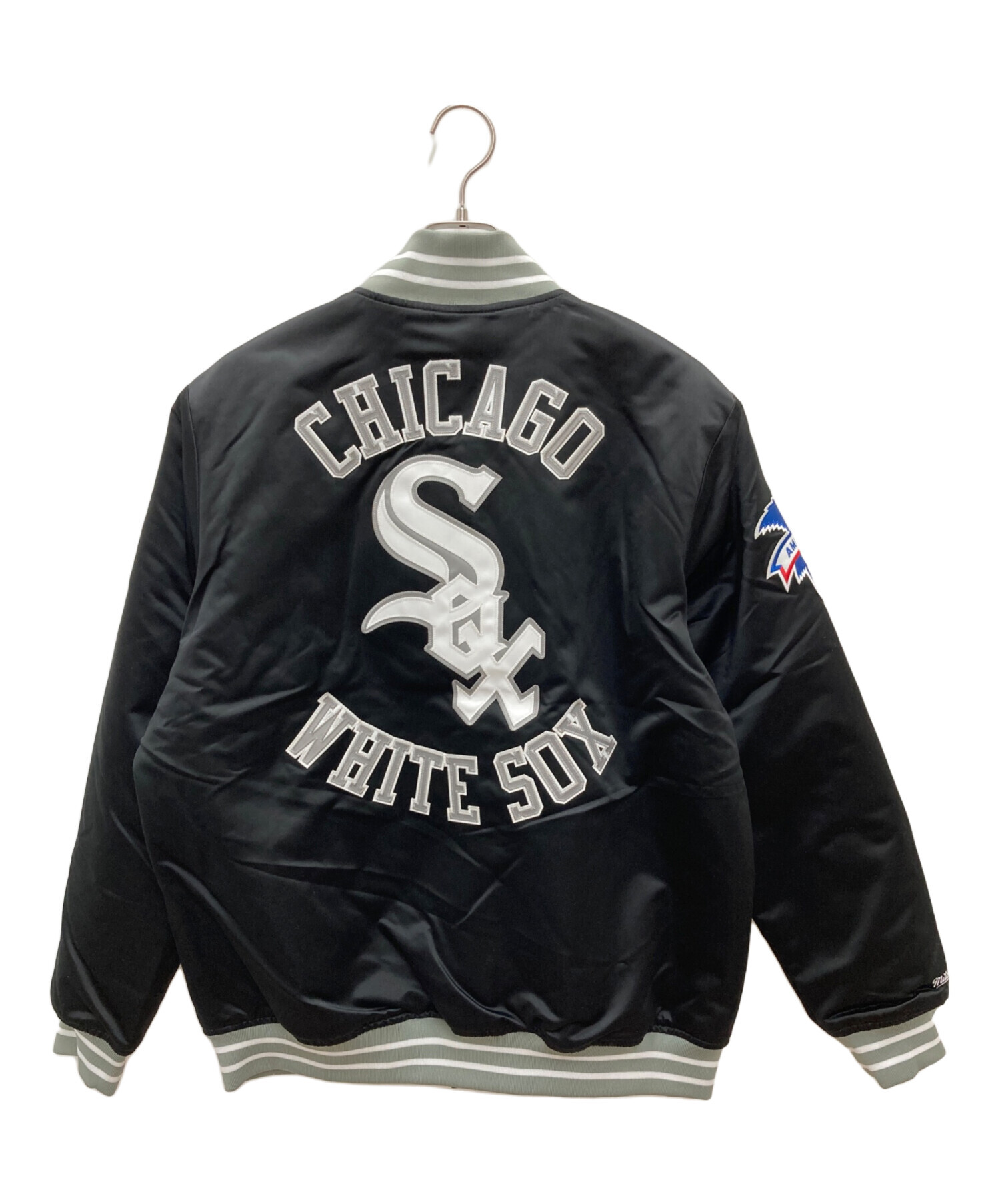 中古・古着通販】MITCHELL & NESS (ミッチェルアンドネス) スタジャン ブラック サイズ:L 未使用品｜ブランド・古着通販  トレファク公式【TREFAC FASHION】スマホサイト