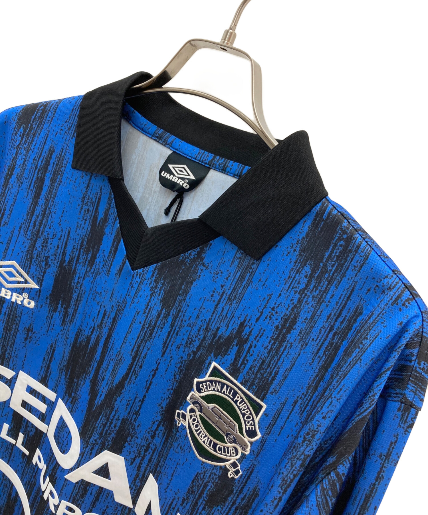 中古・古着通販】UMBRO (アンブロ) SEDAN ALL-PURPOSE (セダンオールパーパス) サッカーゲームシャツ ブルー サイズ:XL  未使用品｜ブランド・古着通販 トレファク公式【TREFAC FASHION】スマホサイト