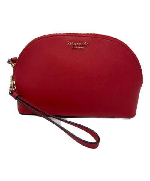 【中古・古着通販】Kate Spade (ケイトスペード) ポーチ レッド