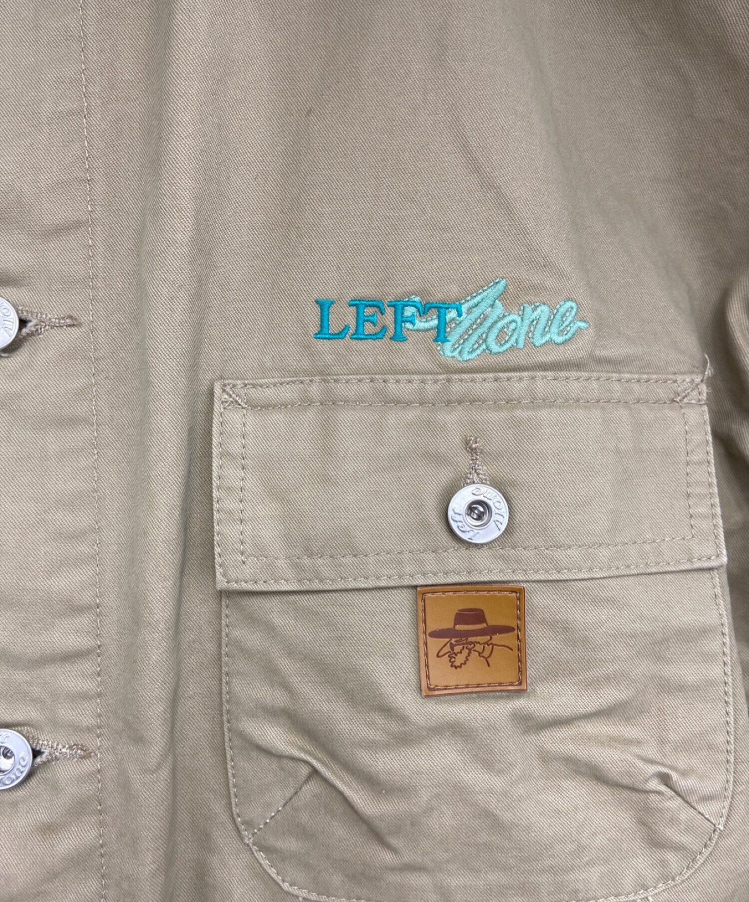 ブリヤンテス・レッド left alone カバーオール 美品 | jahangirics.ir