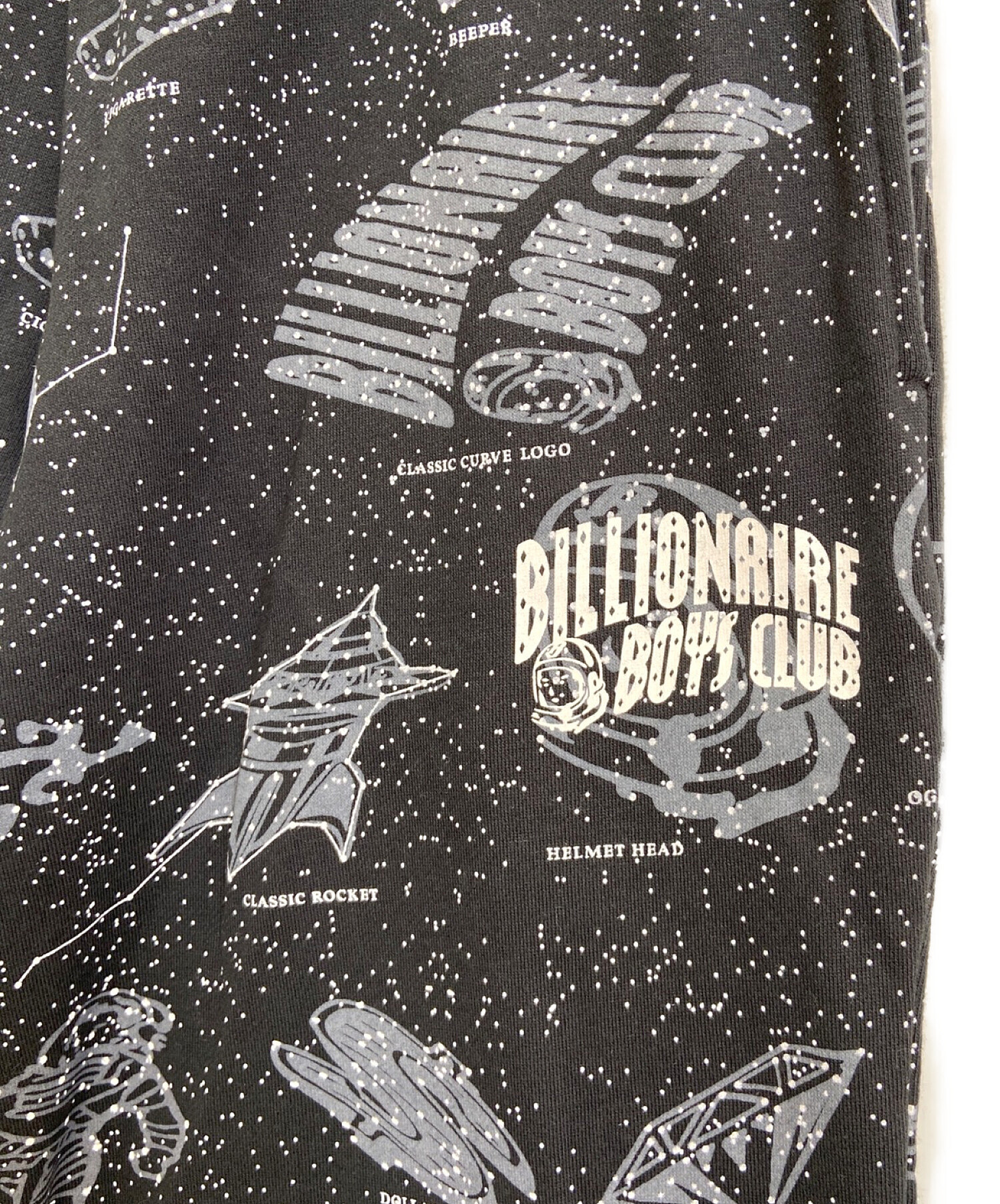 BILLIONAIRE BOYS CLUB (ビリオネアボーイズクラブ) スウェットパンツ ブラック サイズ:L