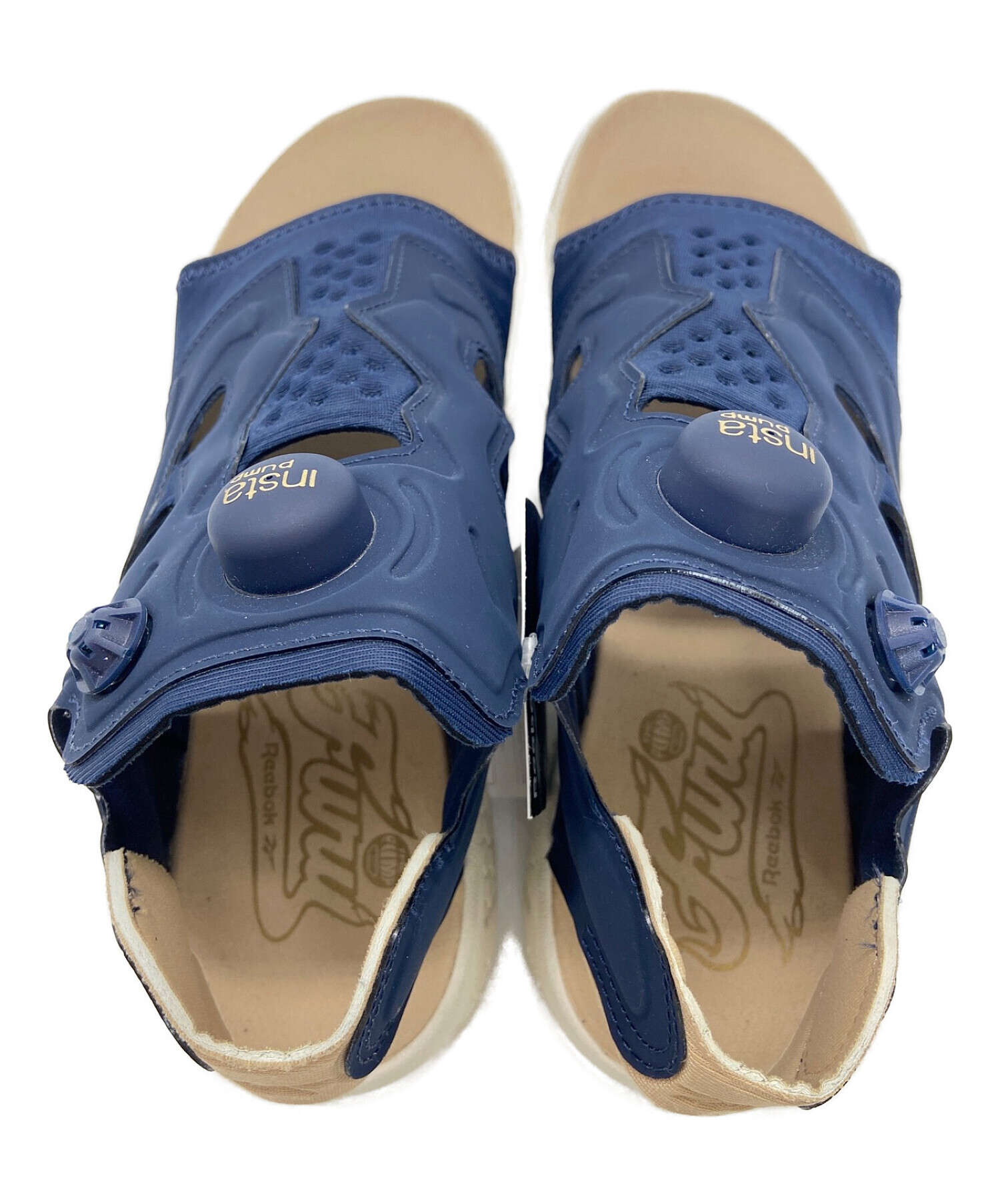 中古・古着通販】REEBOK (リーボック) スニーカーサンダル ネイビー