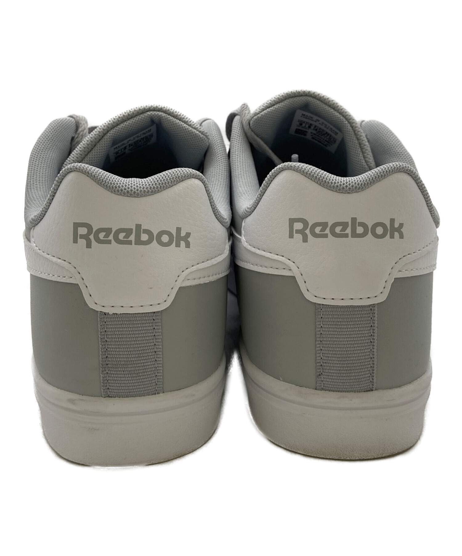 Reebok リーボック スニーカー 12(30cm位) グレーx白 【古着】-