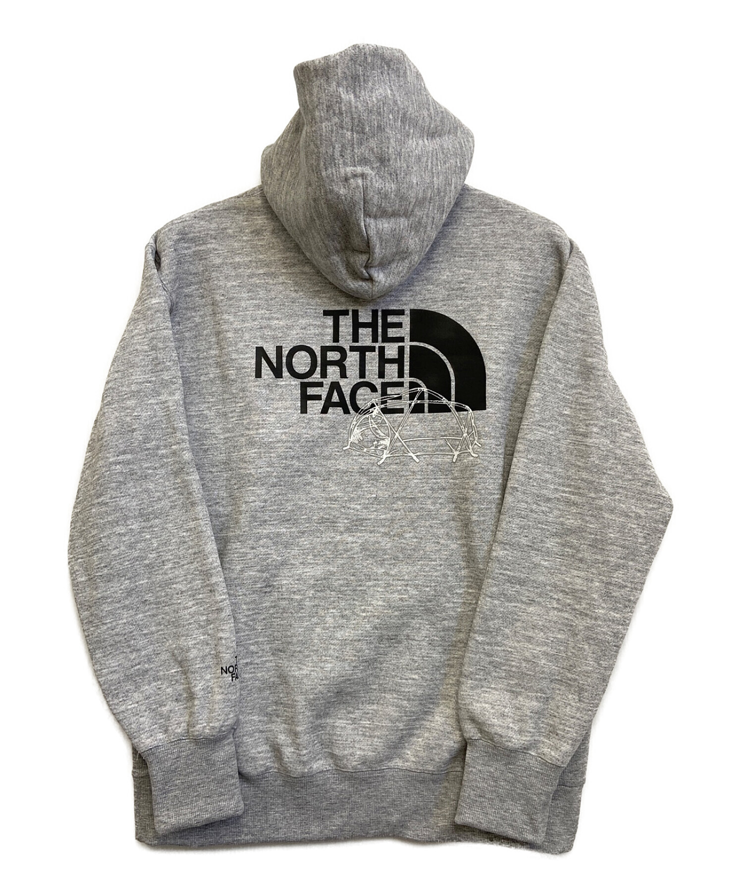 THE NORTH FACE (ザ ノース フェイス) バックハーフドームフーディ グレー サイズ:XL