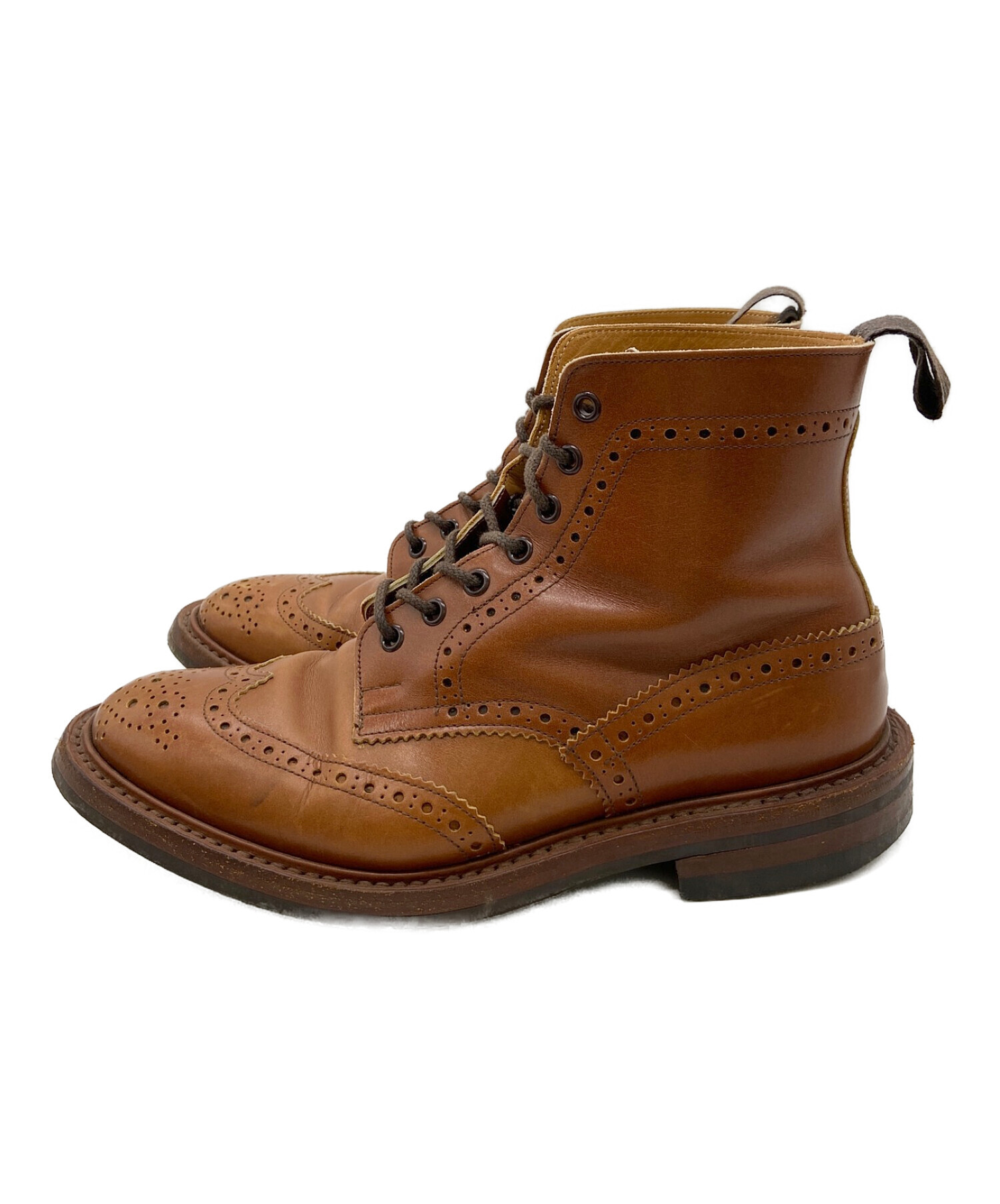 中古・古着通販】Tricker's (トリッカーズ) ウィングチップブーツ