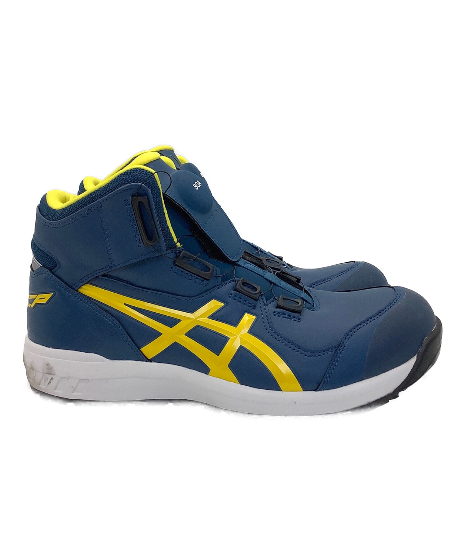 中古・古着通販】asics (アシックス) 安全靴 ネイビー サイズ:27.5cm 