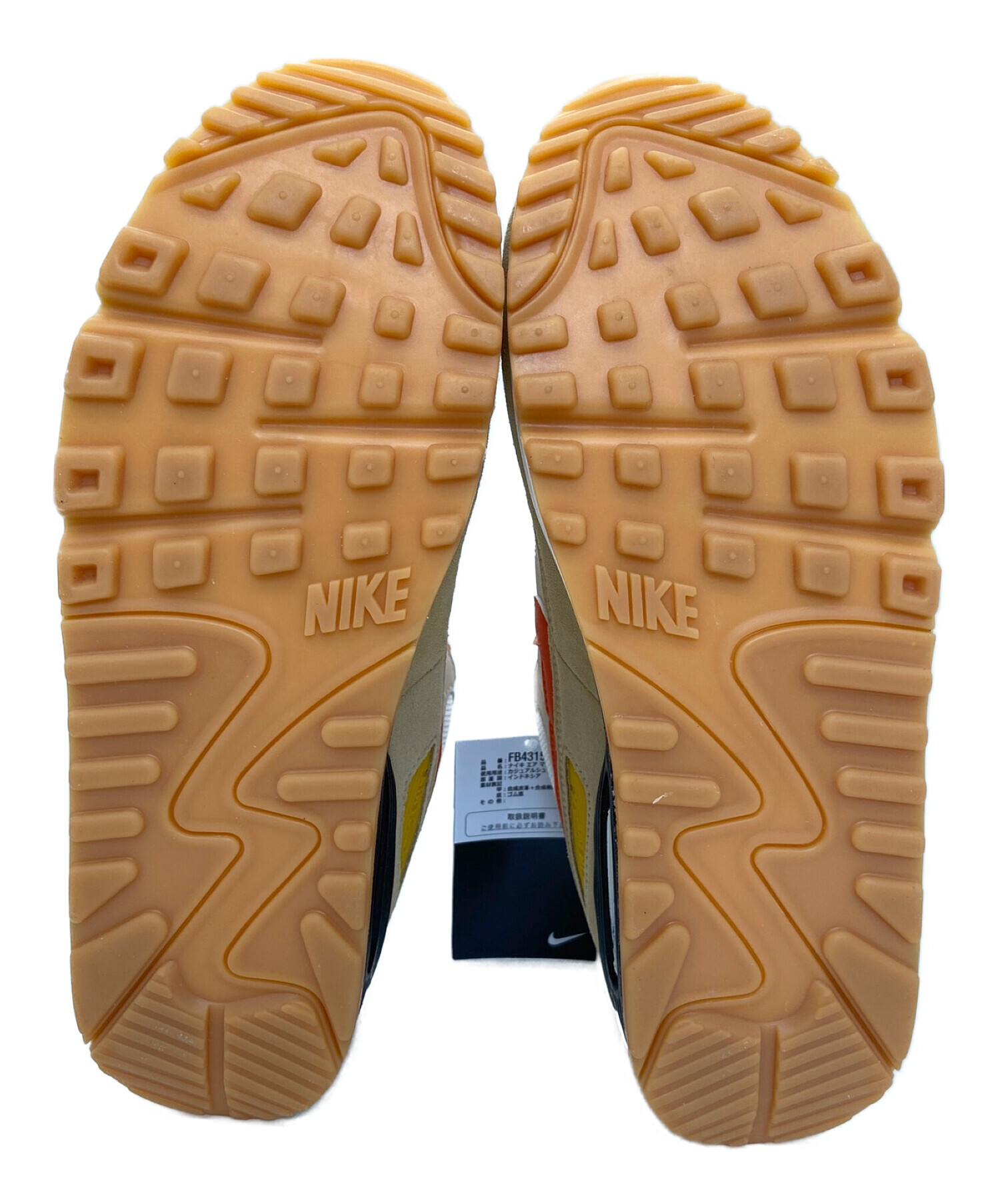 中古・古着通販】NIKE (ナイキ) ローカットスニーカー ベージュ