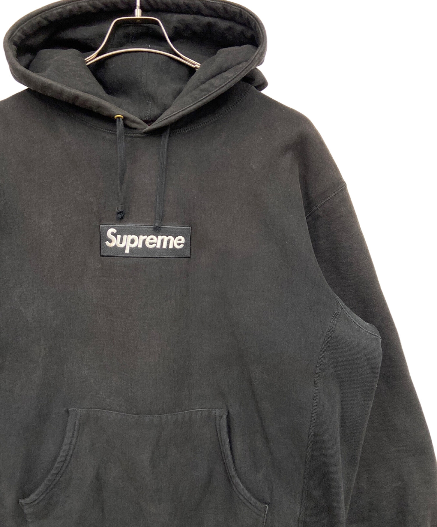 中古・古着通販】SUPREME (シュプリーム) ボックスロゴパーカー ブラック サイズ:XL｜ブランド・古着通販 トレファク公式【TREFAC  FASHION】スマホサイト