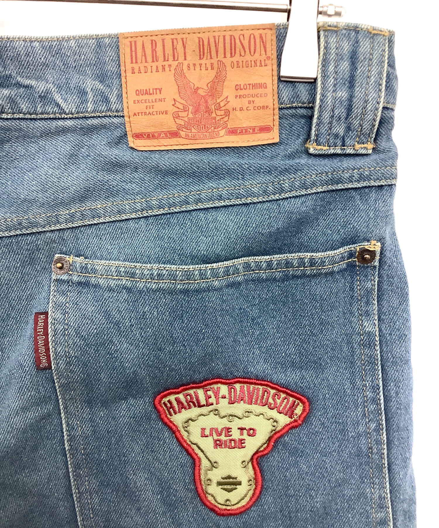 中古・古着通販】HARLEY-DAVIDSON (ハーレーダビッドソン) デニムパンツ ブルー サイズ:xxl｜ブランド・古着通販  トレファク公式【TREFAC FASHION】スマホサイト