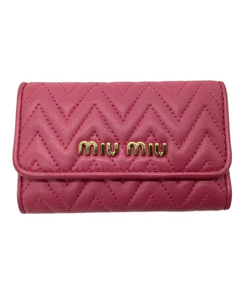 中古・古着通販】MIU MIU (ミュウミュウ) キーケース ショッキングピンク｜ブランド・古着通販 トレファク公式【TREFAC  FASHION】スマホサイト