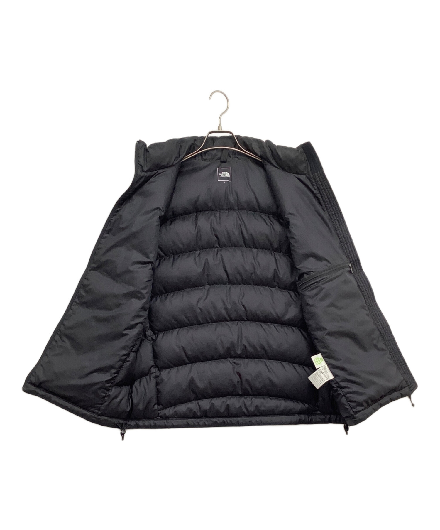 中古・古着通販】THE NORTH FACE (ザ ノース フェイス) ダウンベスト ブラック サイズ:L｜ブランド・古着通販  トレファク公式【TREFAC FASHION】スマホサイト