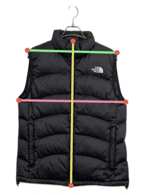 中古・古着通販】THE NORTH FACE (ザ ノース フェイス) ダウンベスト ブラック サイズ:L｜ブランド・古着通販  トレファク公式【TREFAC FASHION】スマホサイト