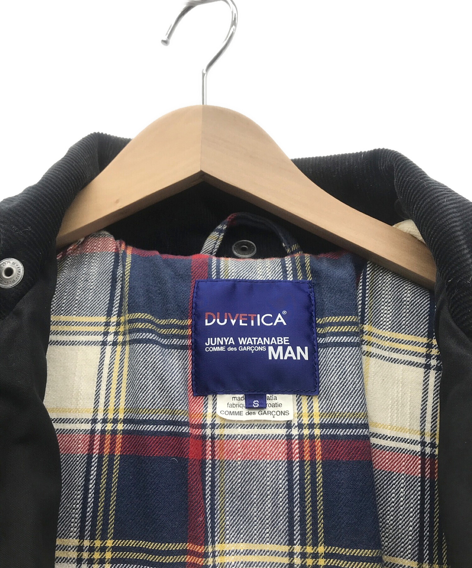 DUVETICA×JUNYA WATANABE MAN (デュベティカ×ジュンヤワタナベマン) ダウンジャケット ブラック サイズ:S