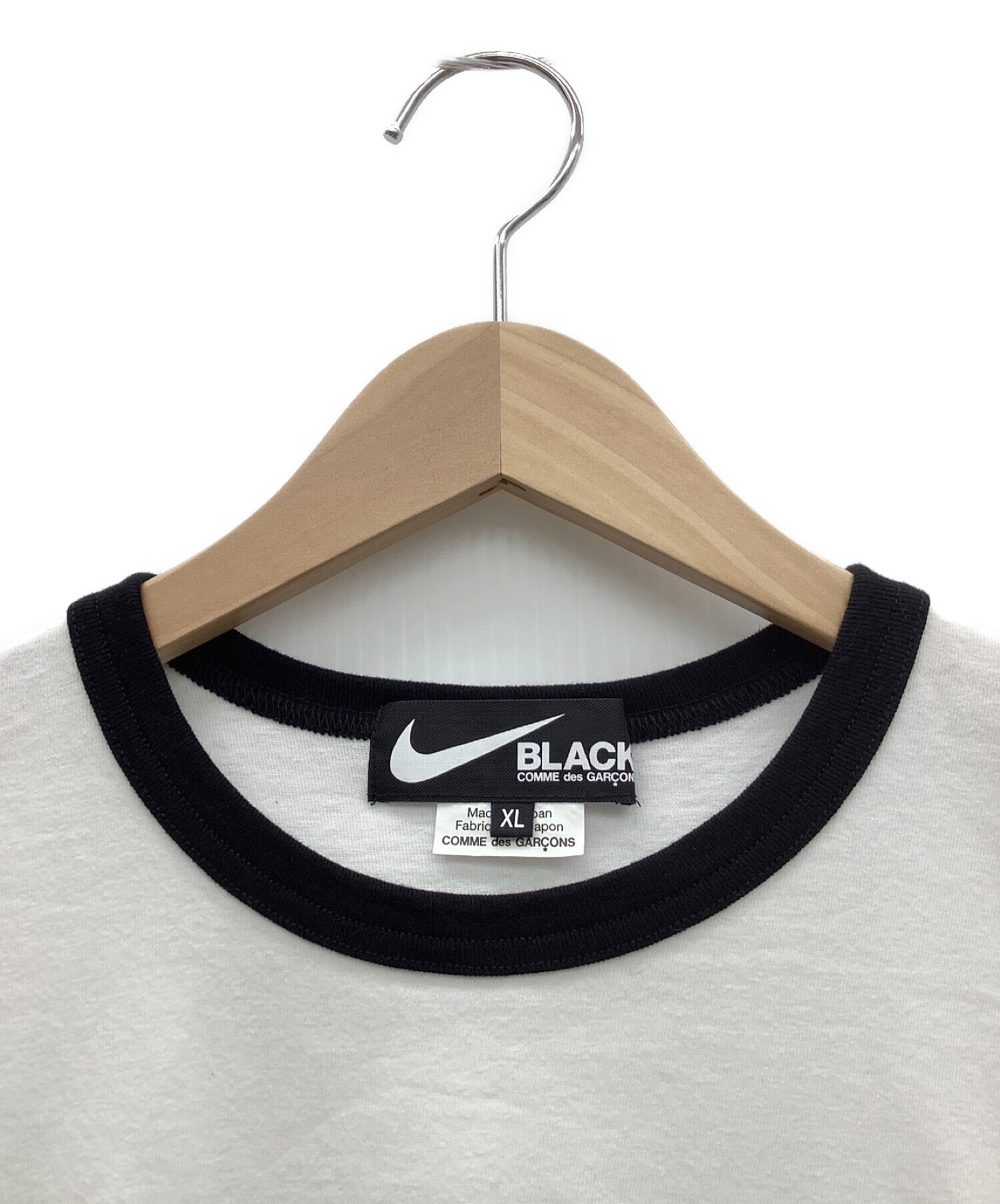 Comme des garcons outlet black nike t shirt