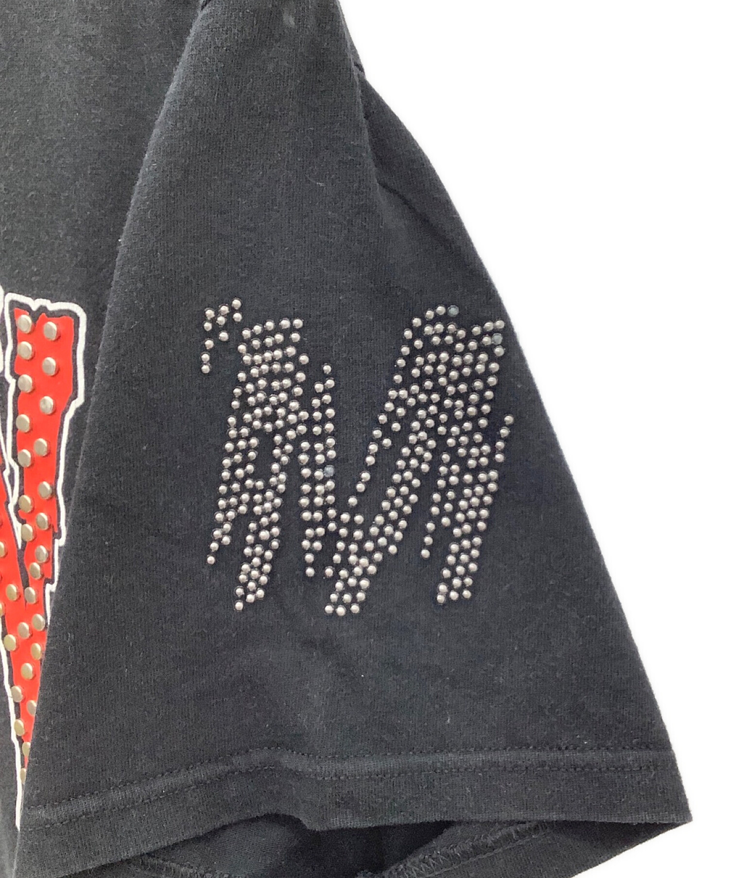 MISBHV (ミスビヘイブ) スタッズTシャツ ブラック サイズ:M