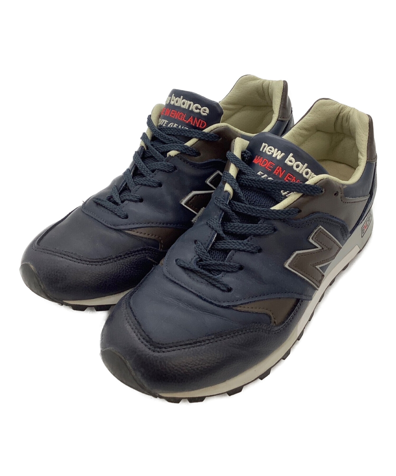 NEW BALANCE (ニューバランス) M577GNB MADE IN ENGLAND ネイビー サイズ:UK 9