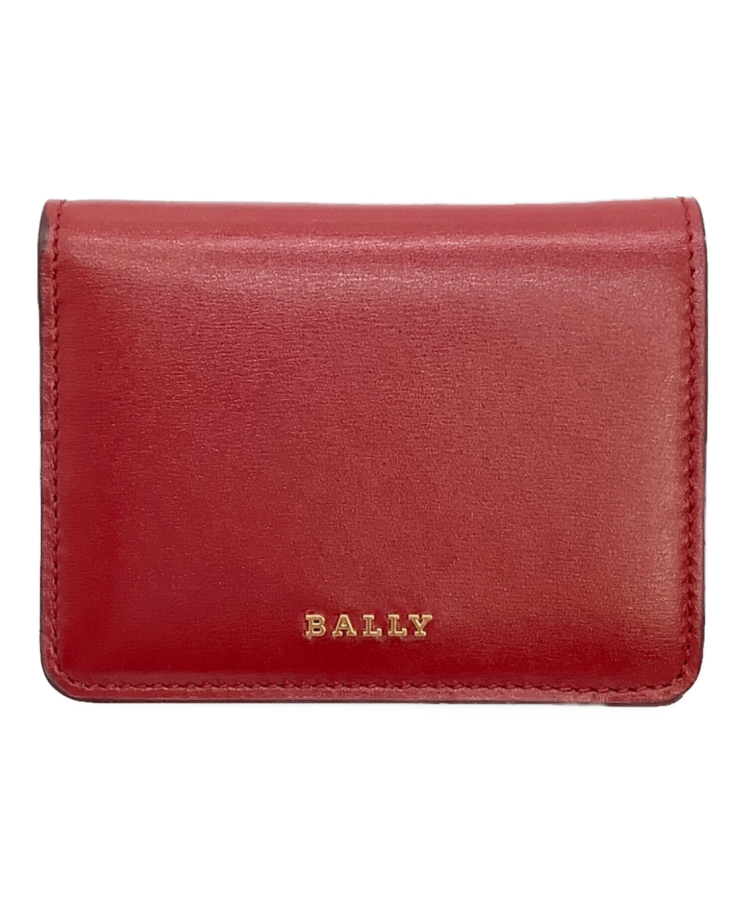 BALLY (バリー) カードケース レッド 未使用品