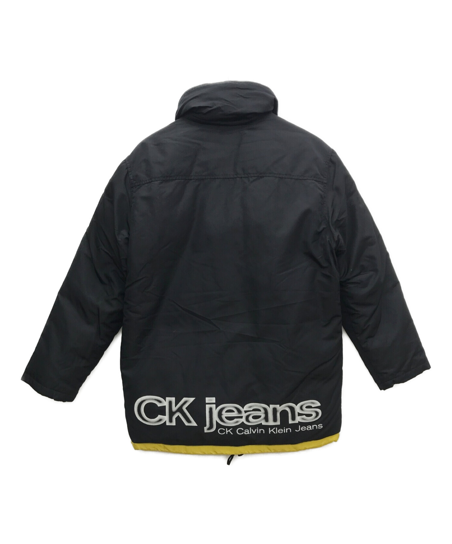 CK Calvin Klein Jeans (シーケーカルバンクラインジーンズ) ダウンジャケット ブラック サイズ:M