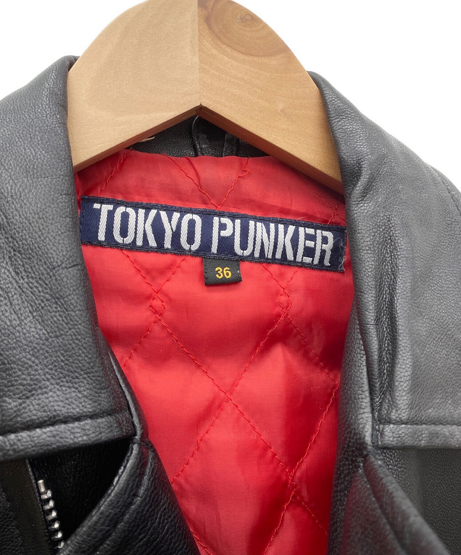 中古・古着通販】TOKYO PUNKER (トーキョーパンカー) ダブルライダース