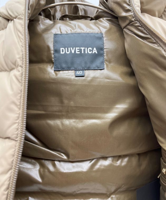 中古・古着通販】DUVETICA (デュベティカ) ダウンベスト ベージュ