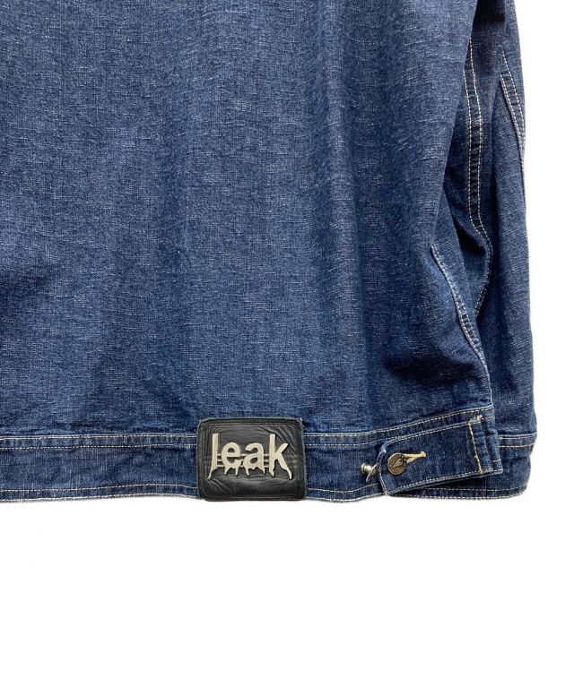 leak wear (リークウェア) 90sオーバーサイズデニムジャケット インディゴ サイズ:XL