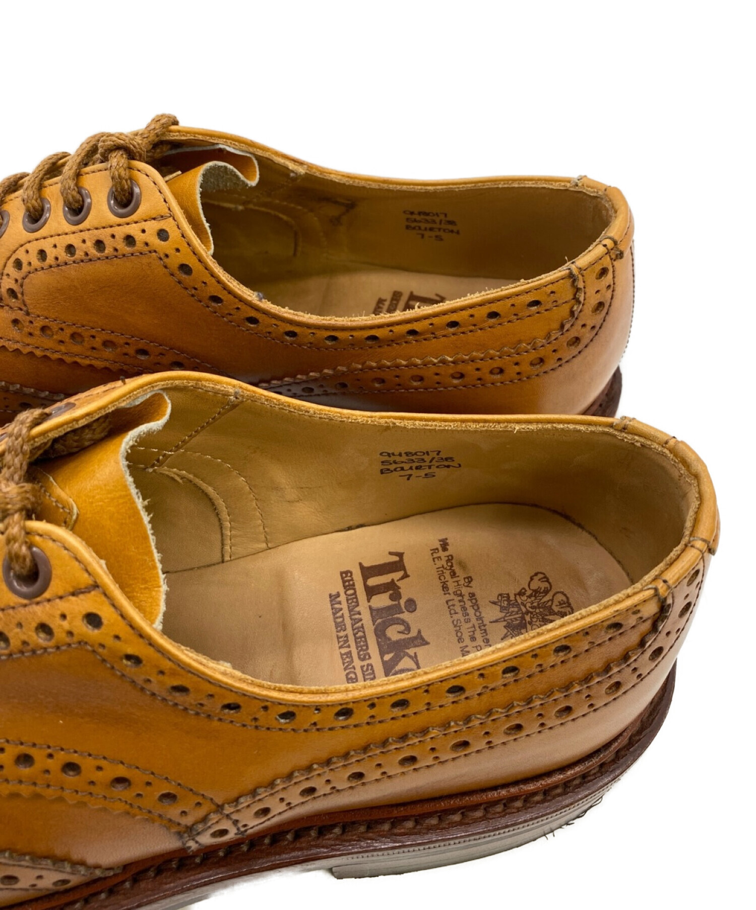 TRICKER´S (トリッカーズ)BOURTON uk7 レア-