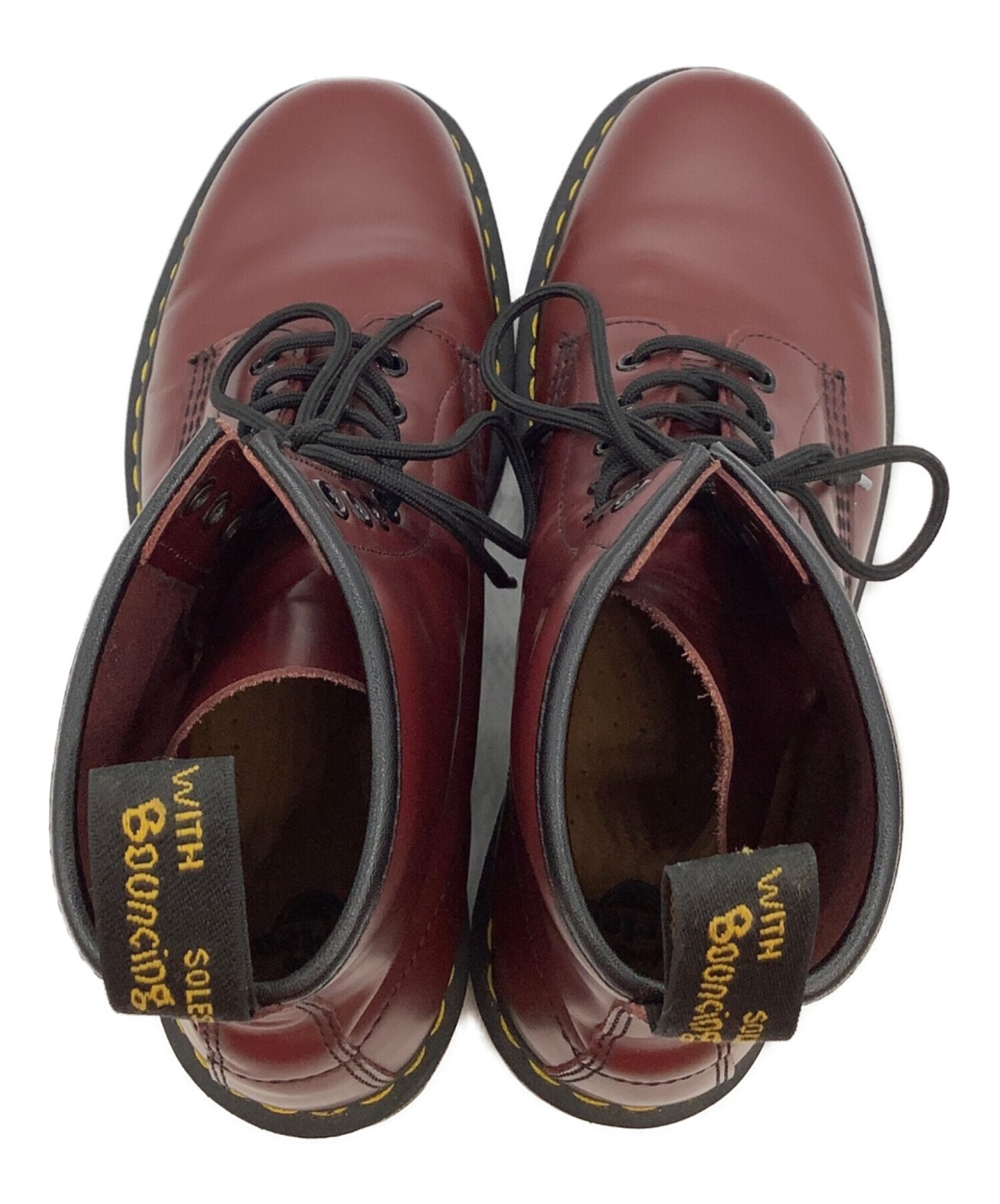 Dr.Martens (ドクターマーチン) 8ホールブーツ ワインレッド サイズ:UK 9