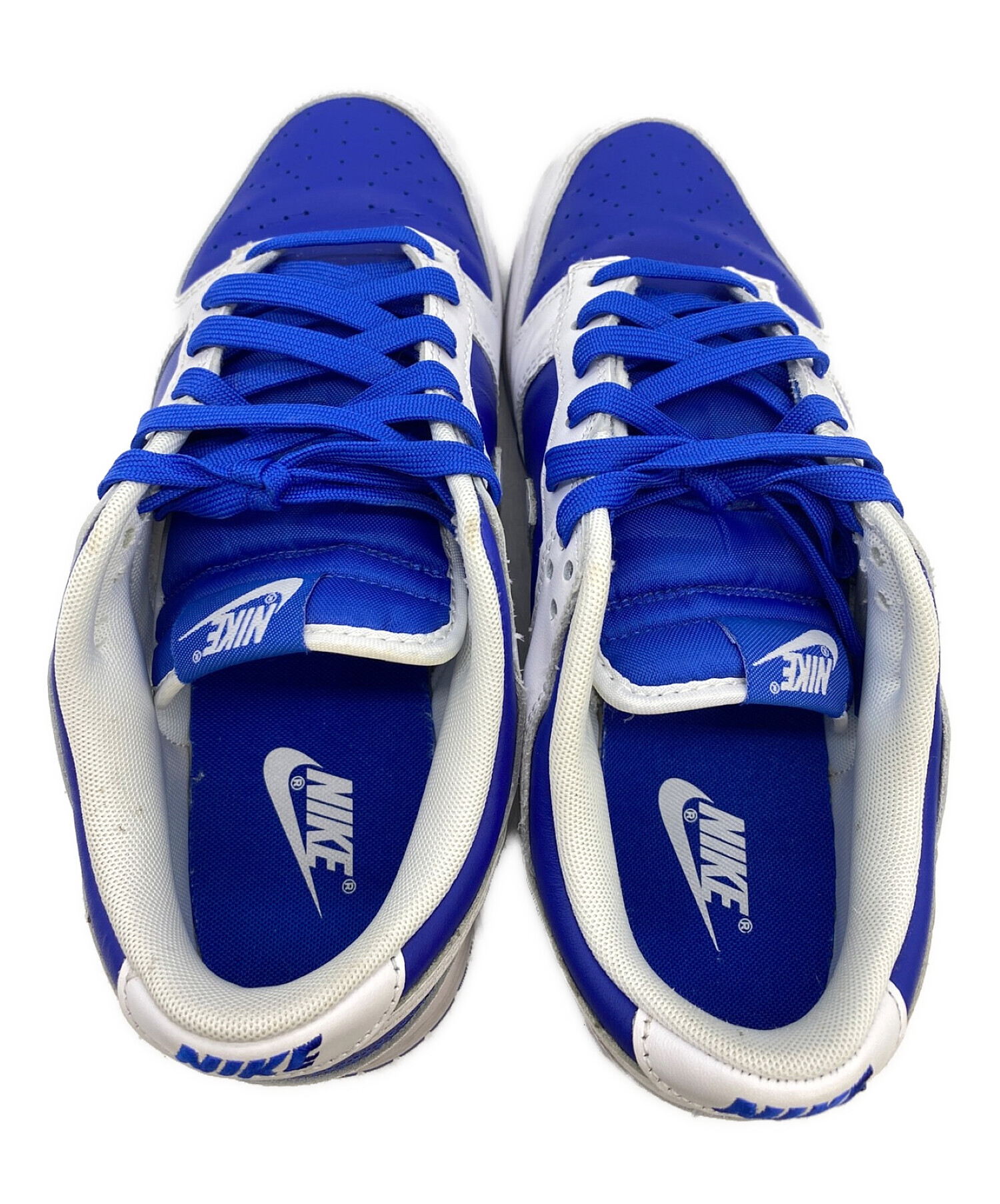 中古・古着通販】NIKE (ナイキ) DUNK LOW reverse Kentucky ホワイト×ブルー サイズ:cm 27｜ブランド・古着通販  トレファク公式【TREFAC FASHION】スマホサイト