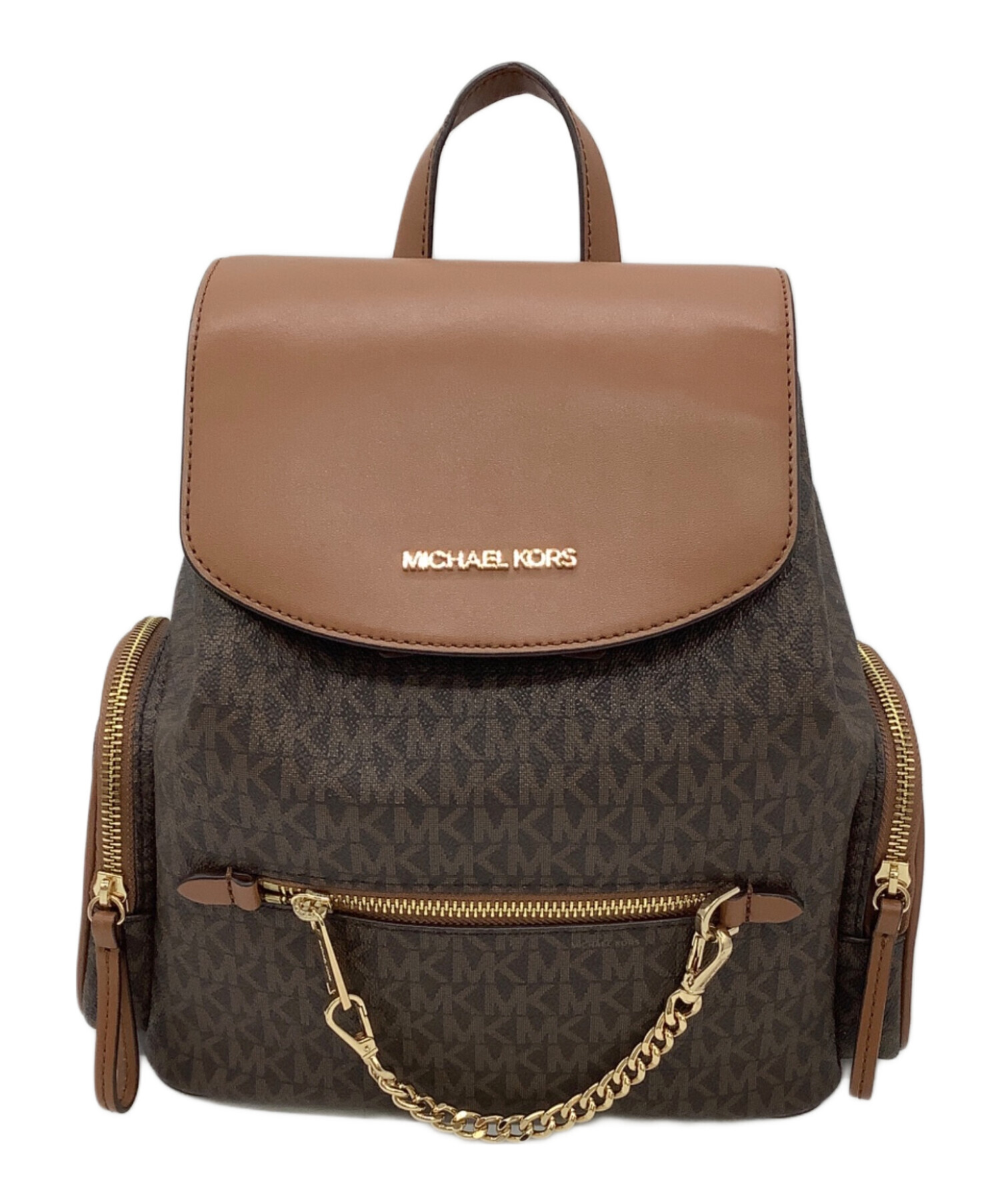 MICHAEL KORS (マイケルコース) JET SET ITEM チェーン バックパック ミディアム