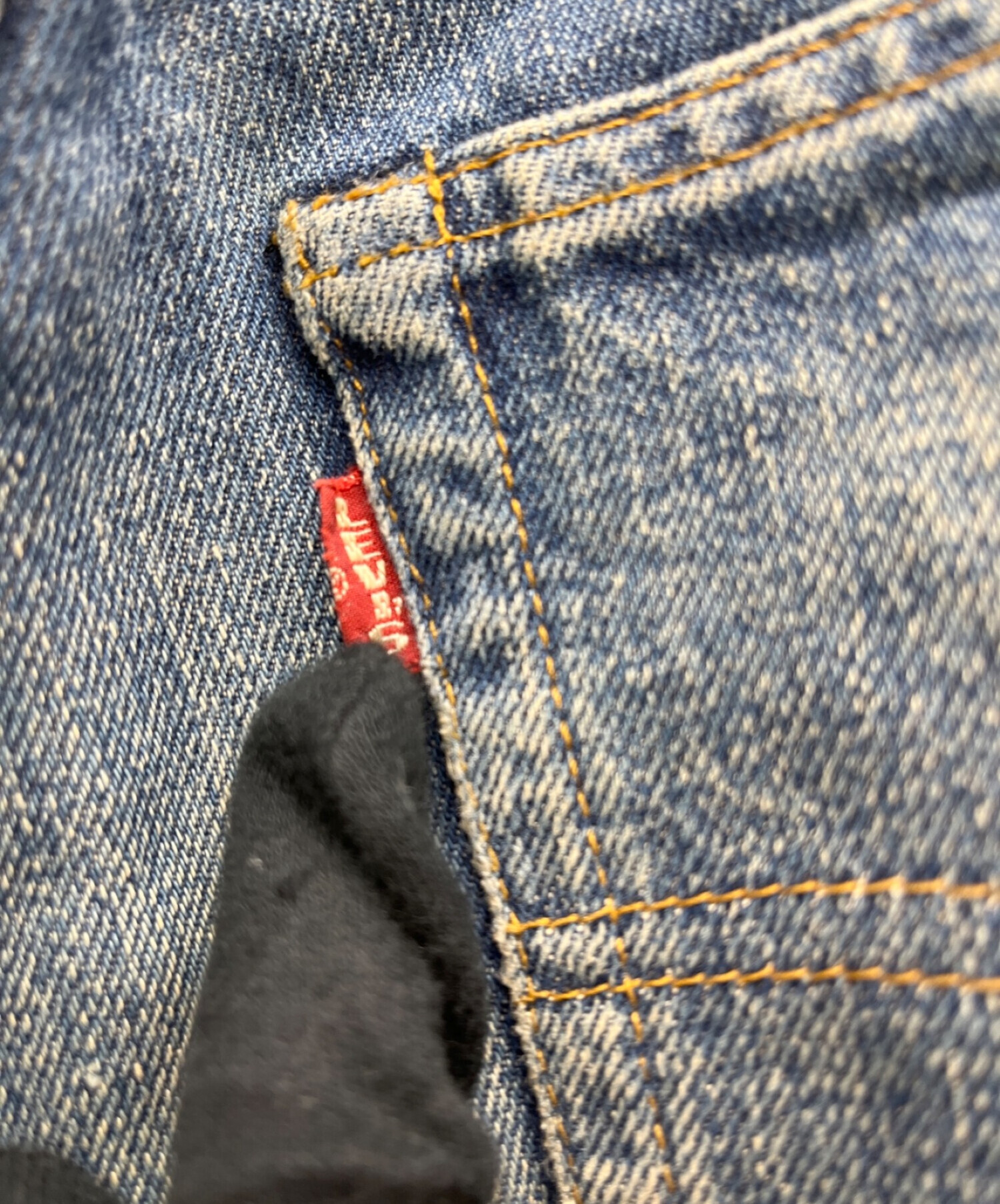 中古・古着通販】LEVI'S (リーバイス) デニムパンツ ネイビー サイズ