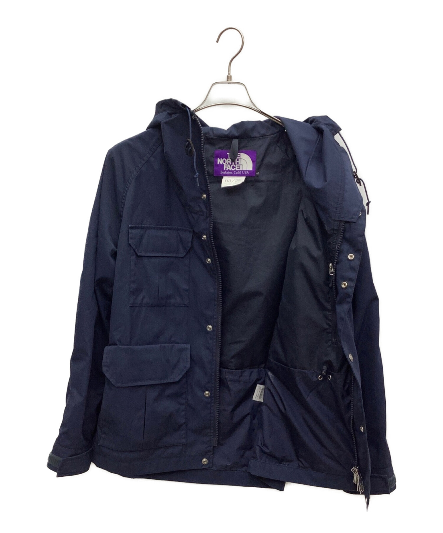 中古・古着通販】THE NORTHFACE PURPLELABEL (ザ・ノースフェイス パープルレーベル) マウンテンパーカー ネイビー  サイズ:L｜ブランド・古着通販 トレファク公式【TREFAC FASHION】スマホサイト