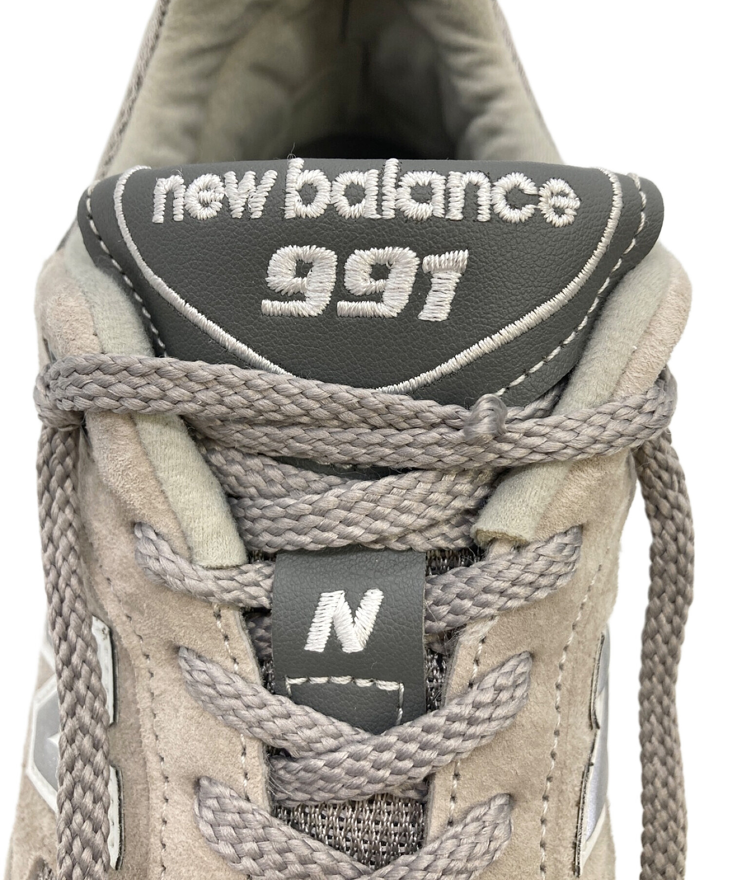 中古・古着通販】NEW BALANCE (ニューバランス) M991 GL グレー×ベージュ サイズ:USA９｜ブランド・古着通販  トレファク公式【TREFAC FASHION】スマホサイト