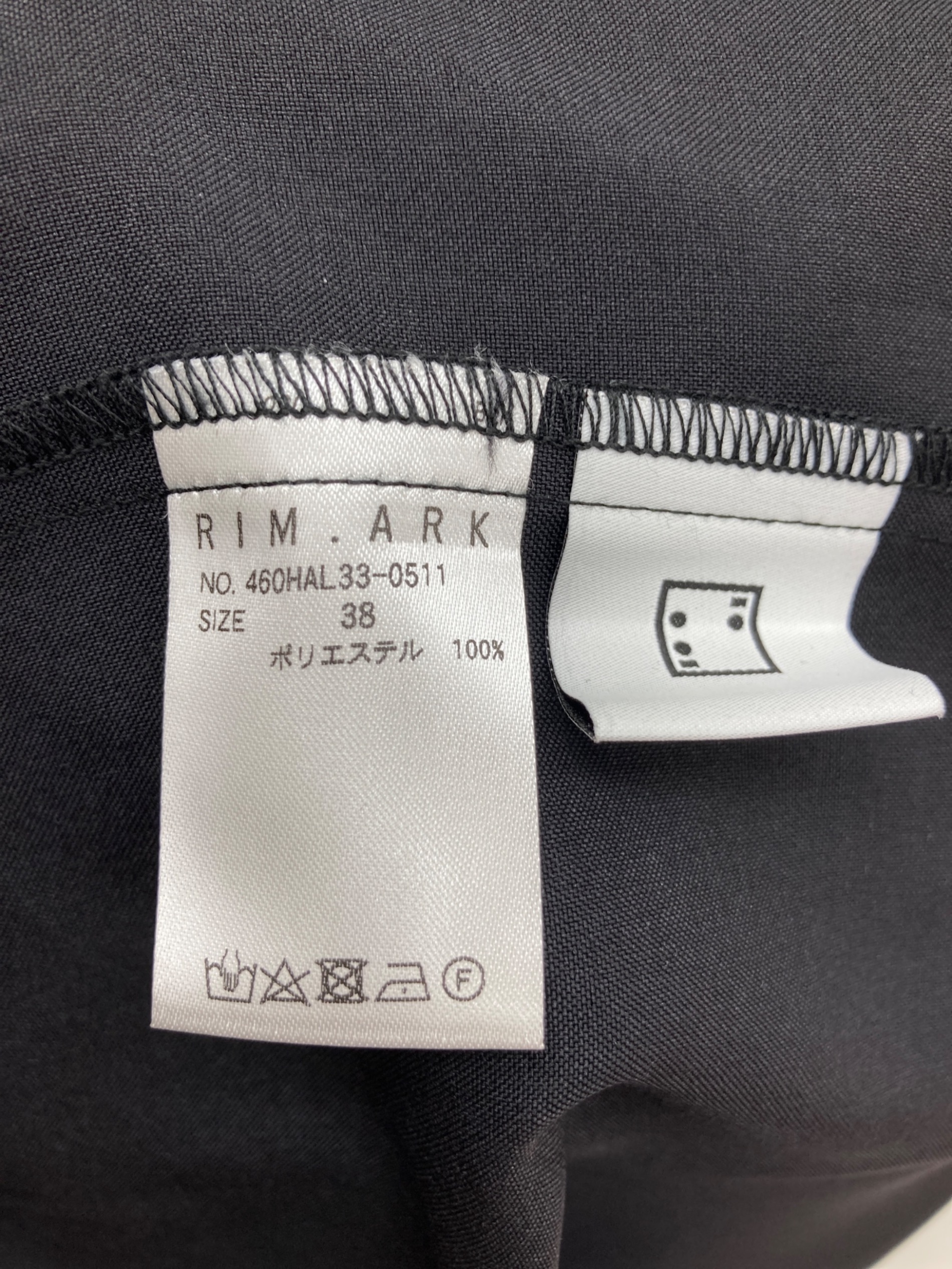 中古・古着通販】RIM.ARK (リムアーク) Modern design maxi OP ブラック サイズ:38 未使用品｜ブランド・古着通販  トレファク公式【TREFAC FASHION】スマホサイト