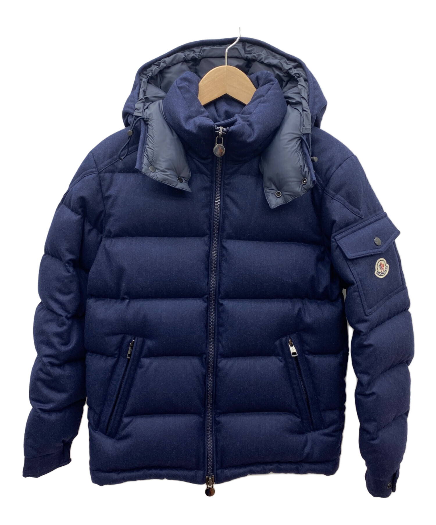 中古・古着通販】MONCLER (モンクレール) MONTGENEVRE モンジュネーブ ダウンジャケット ネイビー｜ブランド・古着通販  トレファク公式【TREFAC FASHION】スマホサイト