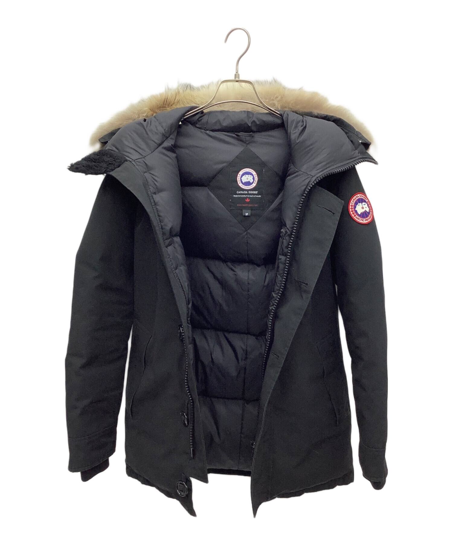 中古・古着通販】CANADA GOOSE (カナダグース) CANADA GOOSE ダウンジャケット ブラック サイズ:S｜ブランド・古着通販  トレファク公式【TREFAC FASHION】スマホサイト