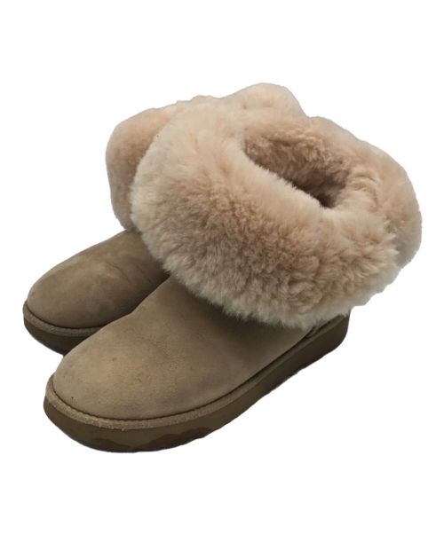 中古・古着通販】UGG (アグ) ショートムートンブーツ ベージュ サイズ