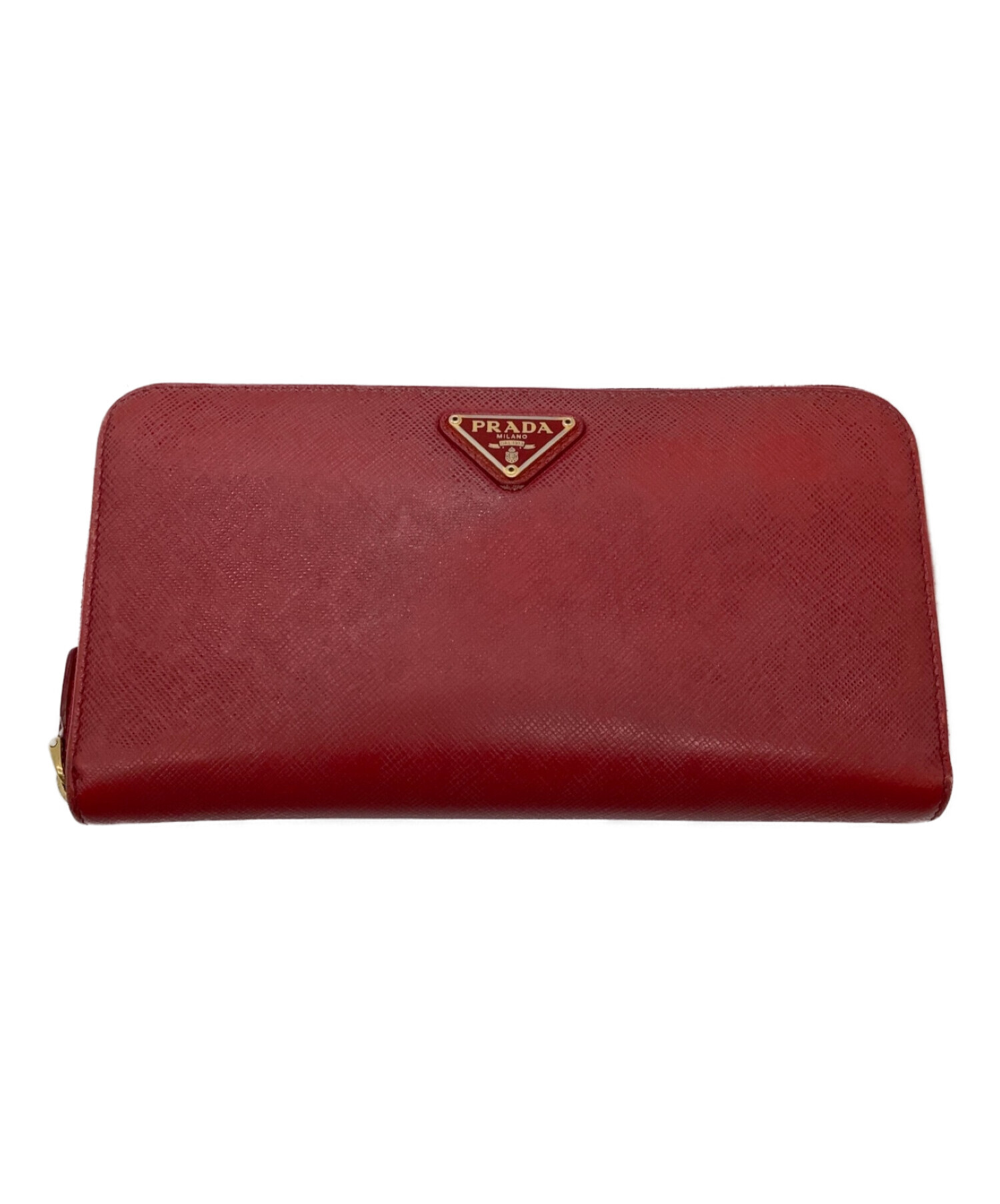 PRADA プラダ 長財布 赤色ファッション小物 - 財布